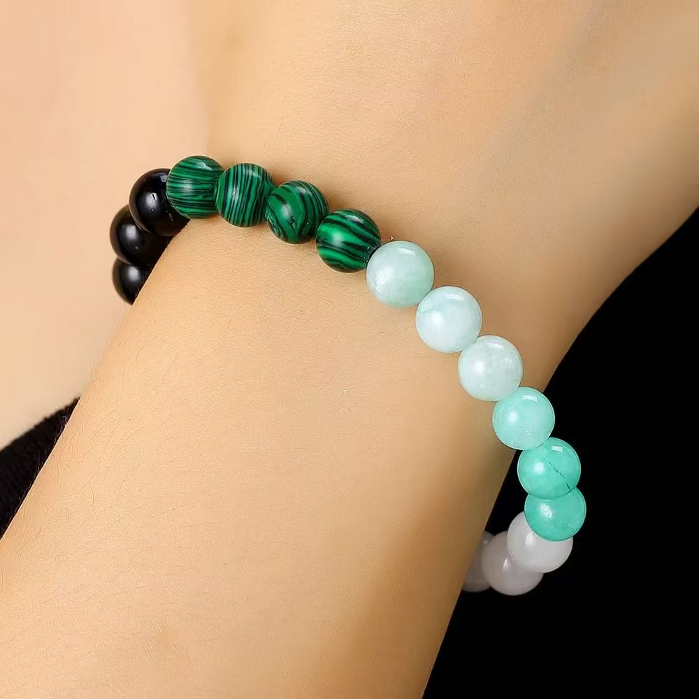 Bracelet attirant la richesse en œil de tigre