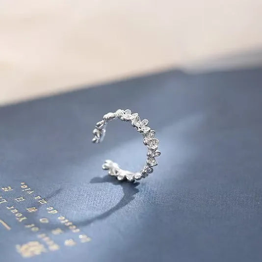 Fate-Weaving Floral Ring