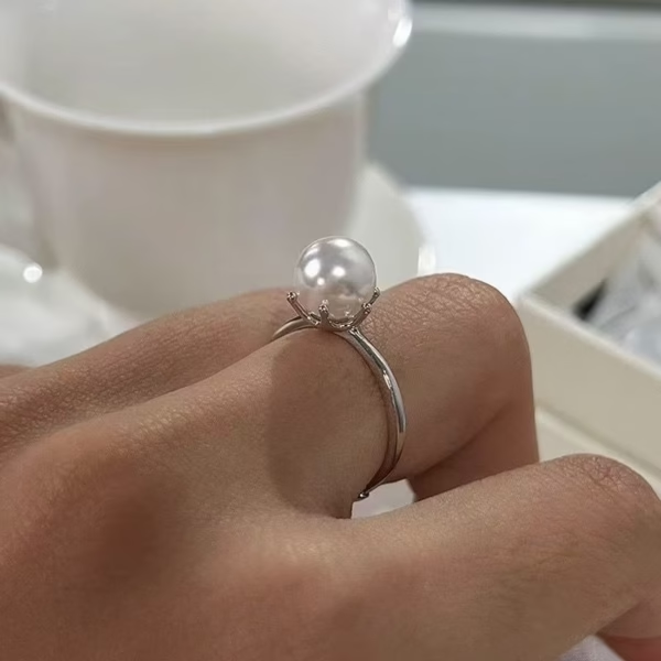 925 Sterling Silver Ocean Whisper Ring