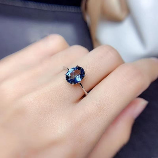 Sapphire Muse Ring