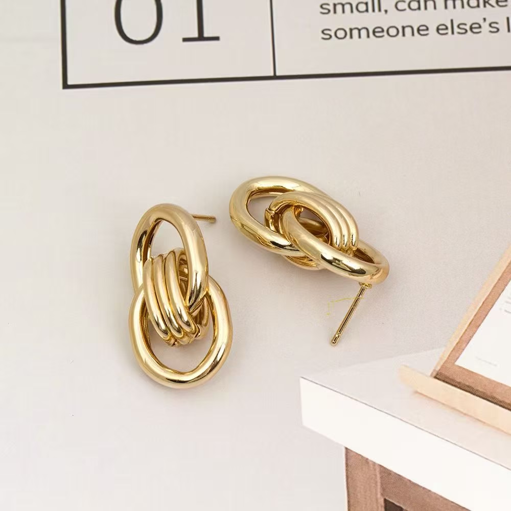 Interlocking Loop Earrings
