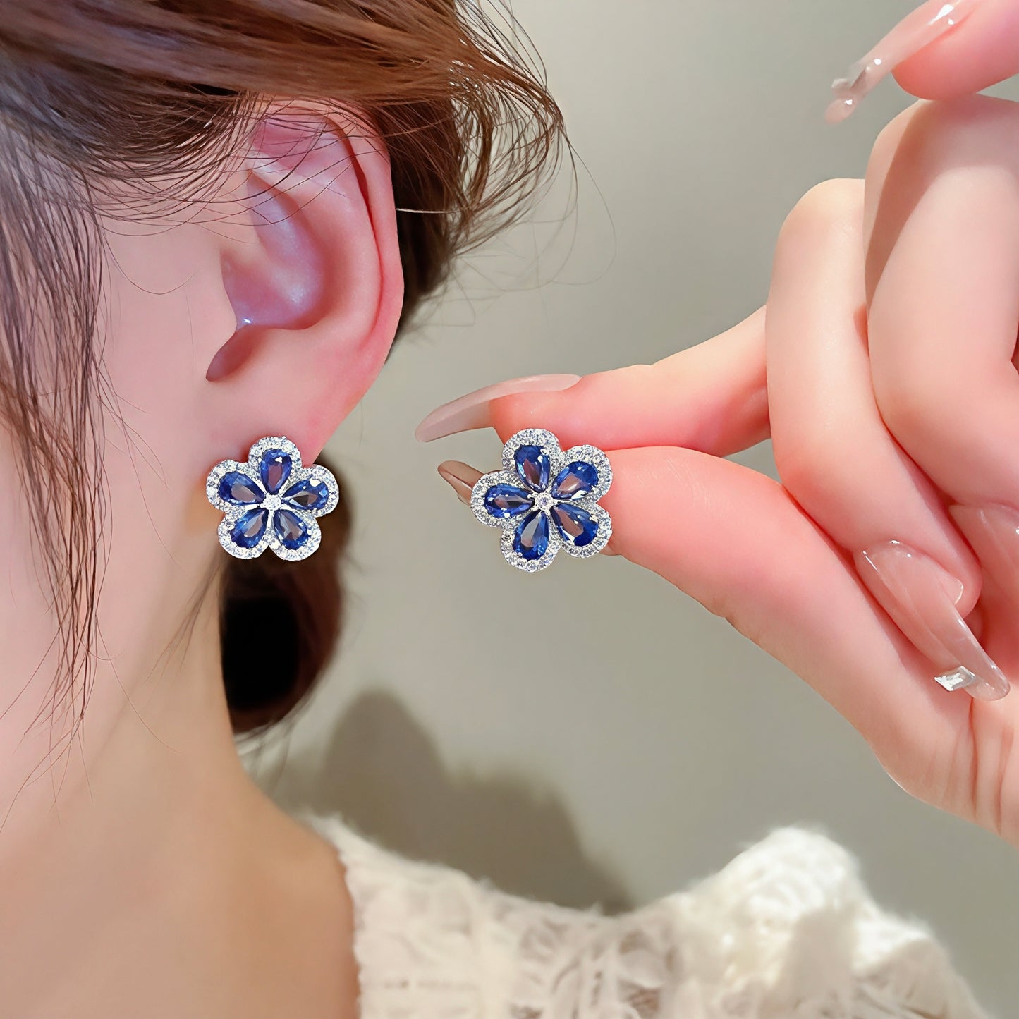 Sapphire Bloom Set