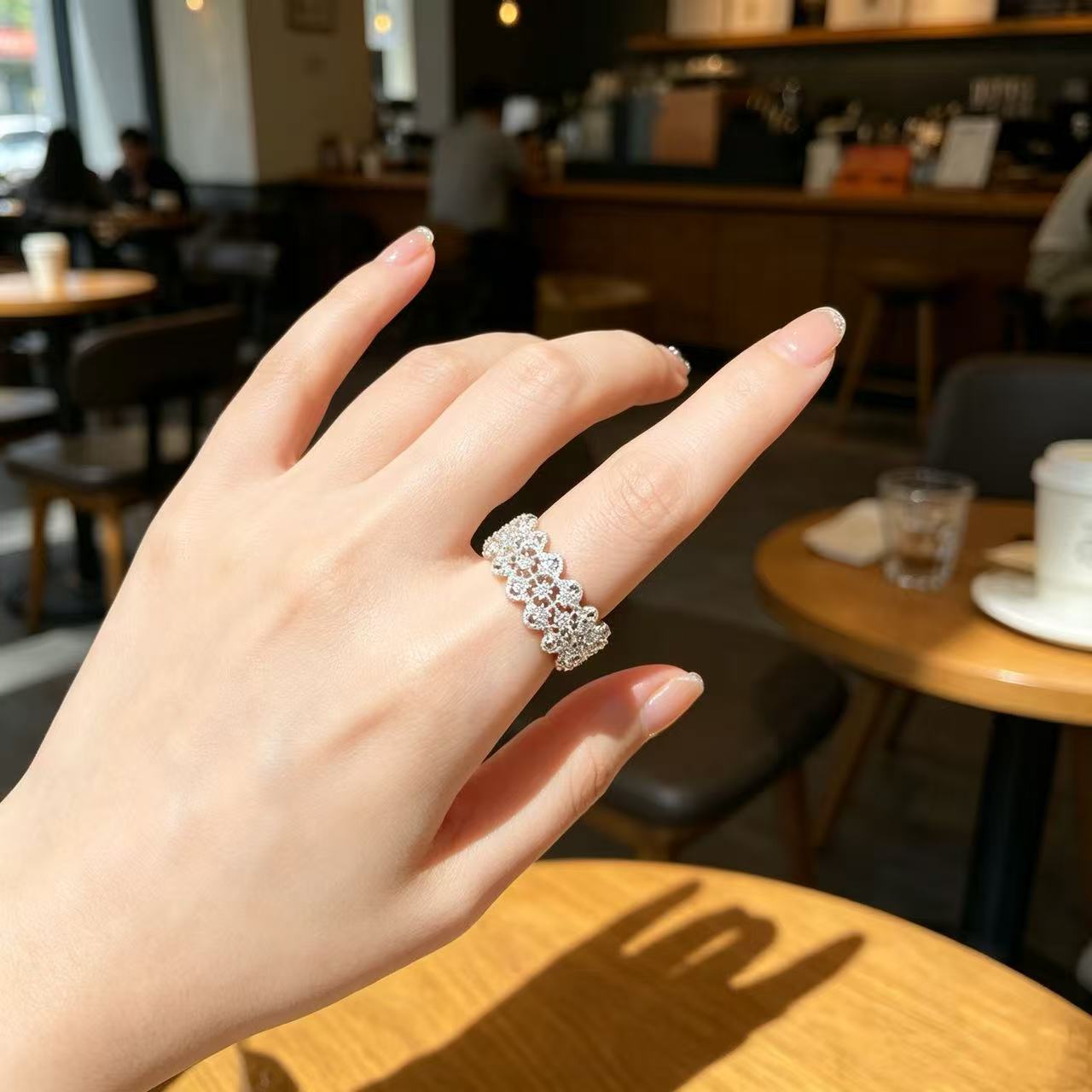 Frost Radiance Ring