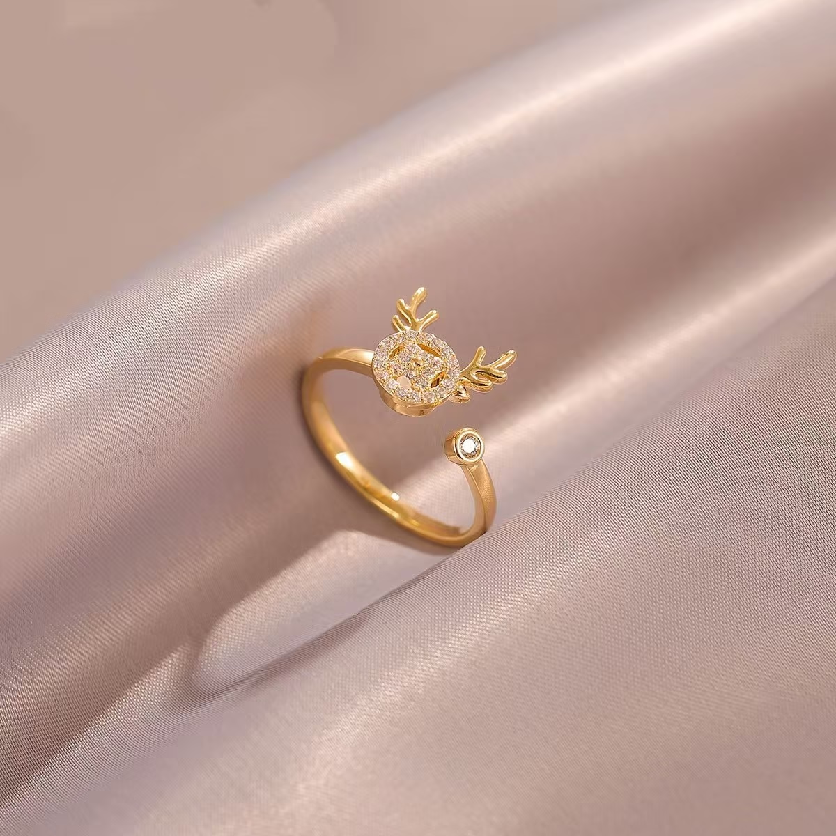 Bague Rotative Antler de Renne