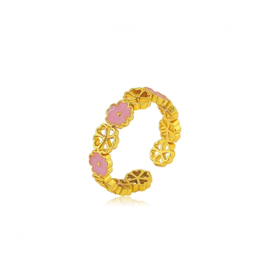 Anillo Flor de Durazno