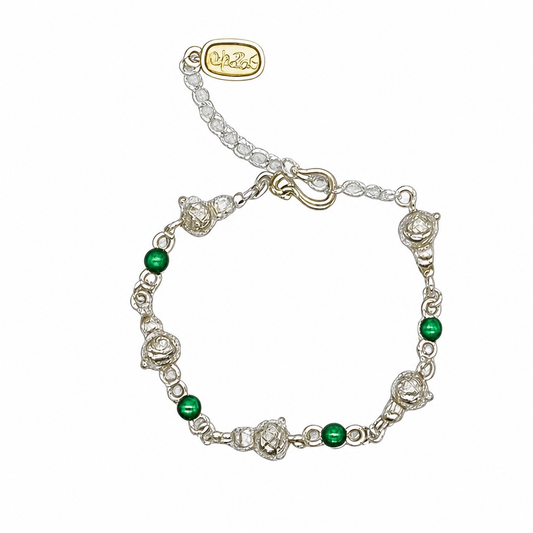 Pulsera de cuentas Armonía Verde