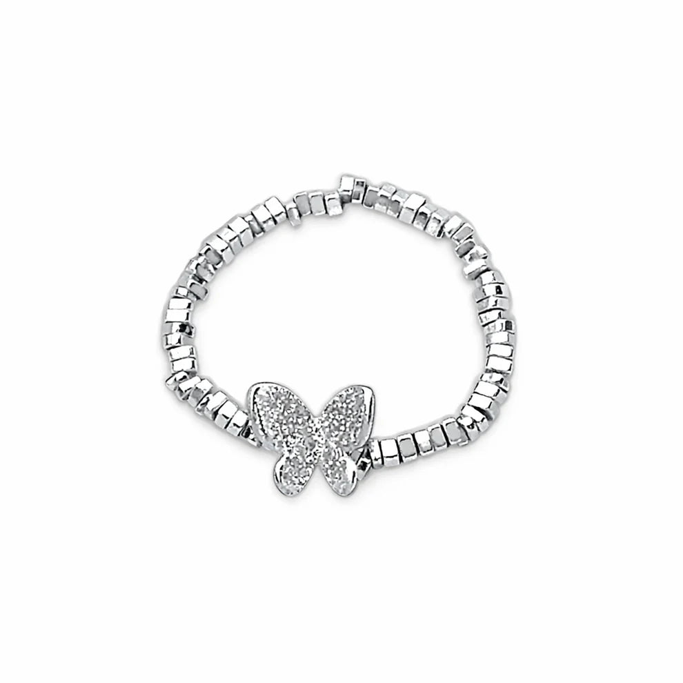 925 Sterling Silver Butterfly Whisper Set