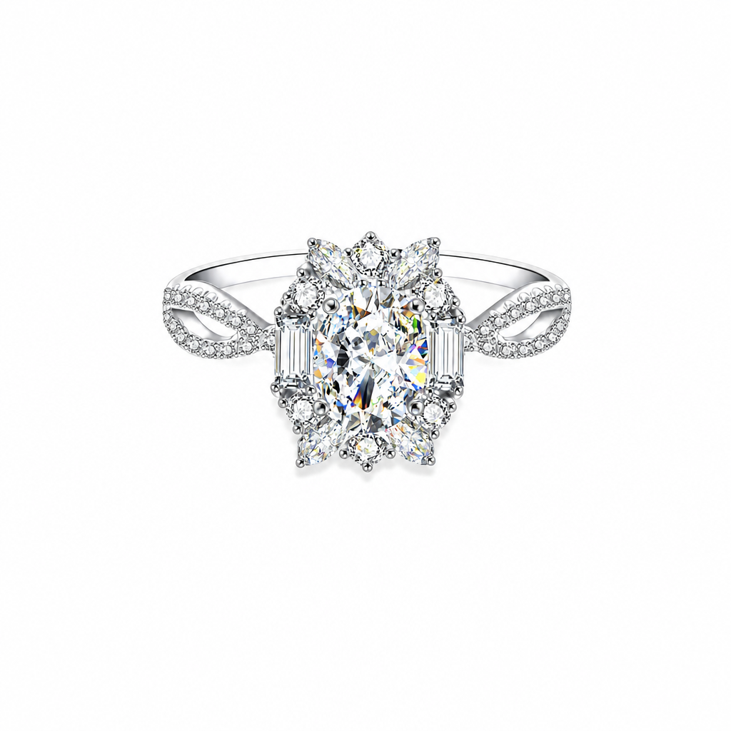 Aurora Crown Ring