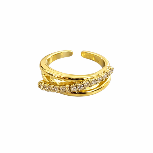 Aurora Twist Ring