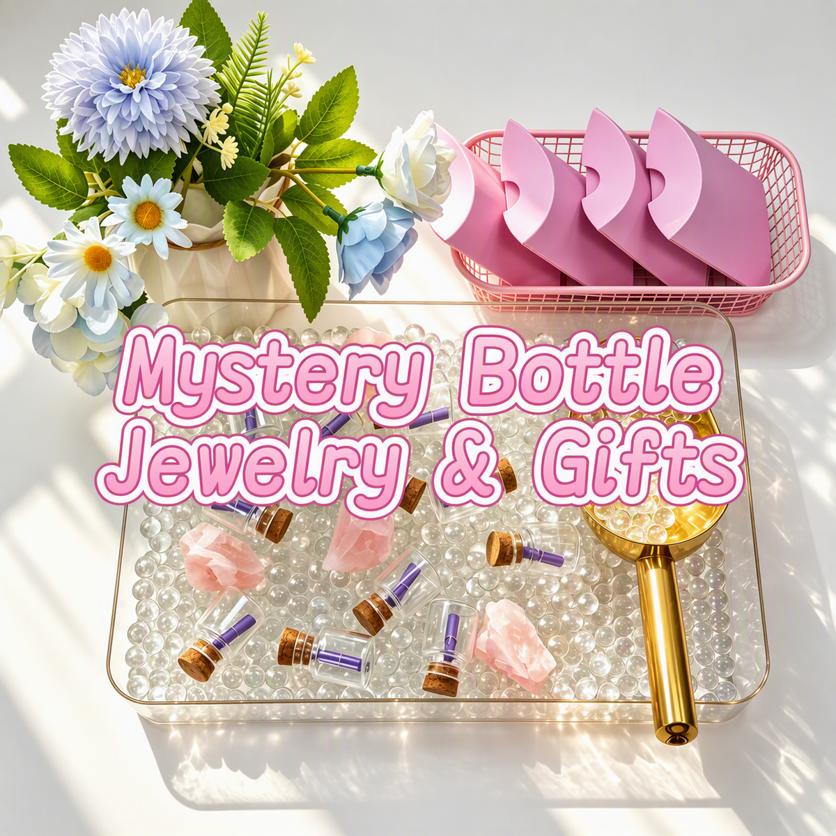Mystery Bottle – Jewelry & Gifts (Earrings / Bracelet / Necklace / Ring)