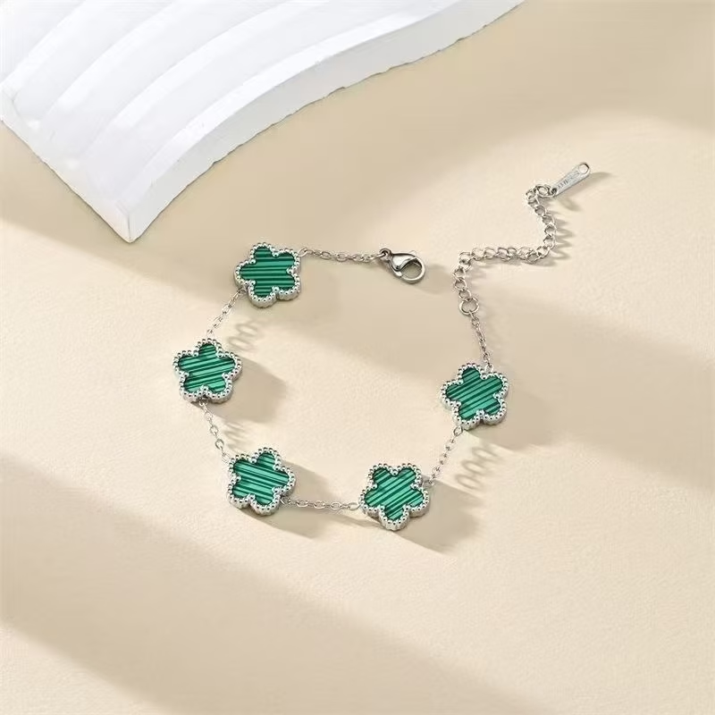 Four-Leaf Clover Lucky Bracelet
