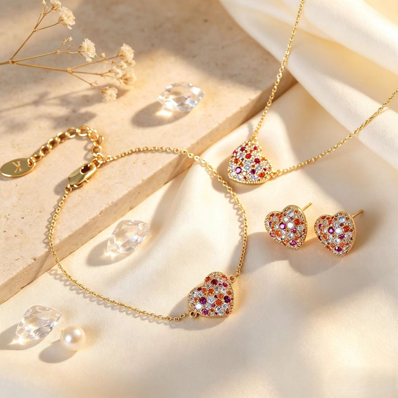 LumiGlow Heart Set