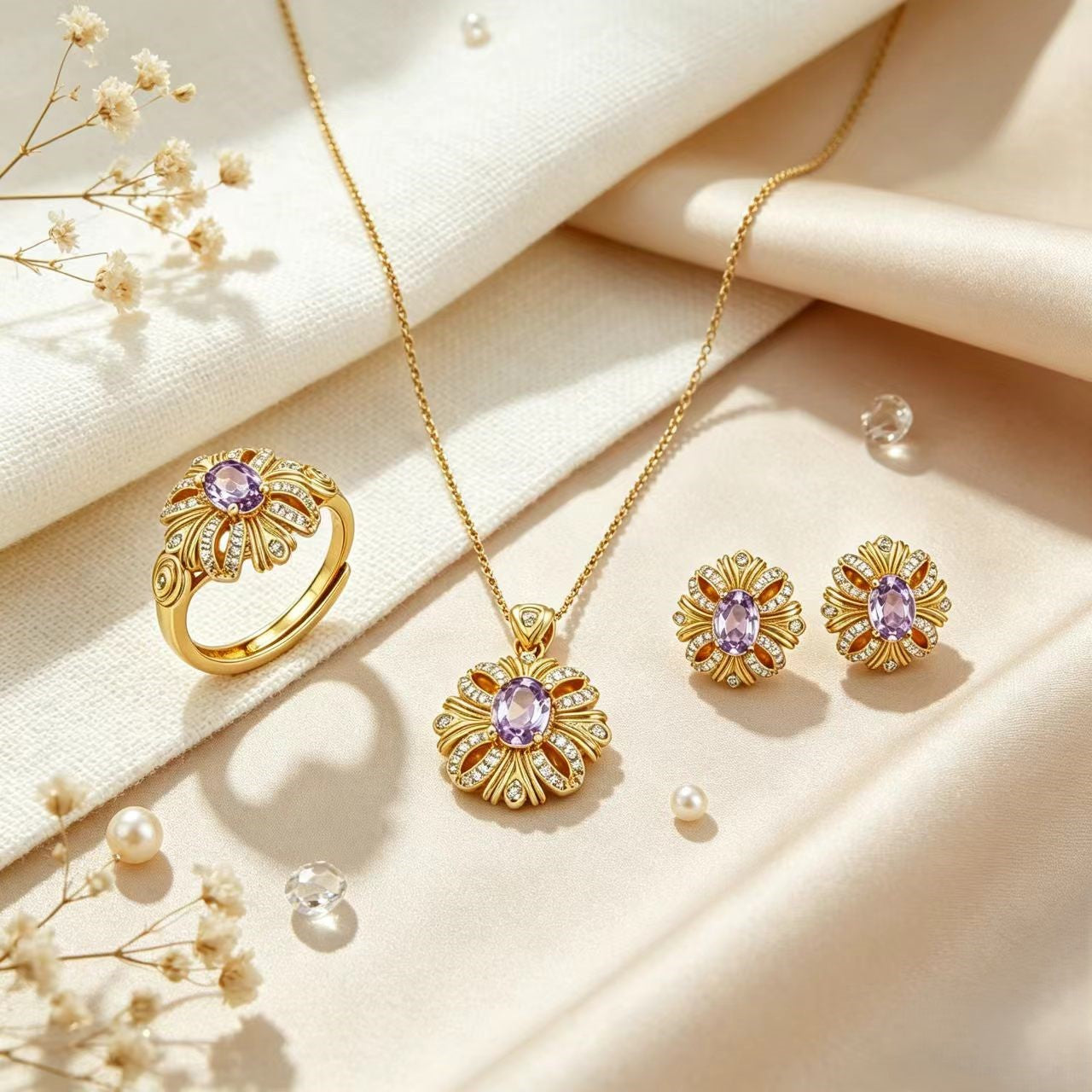 Violet Petal Set