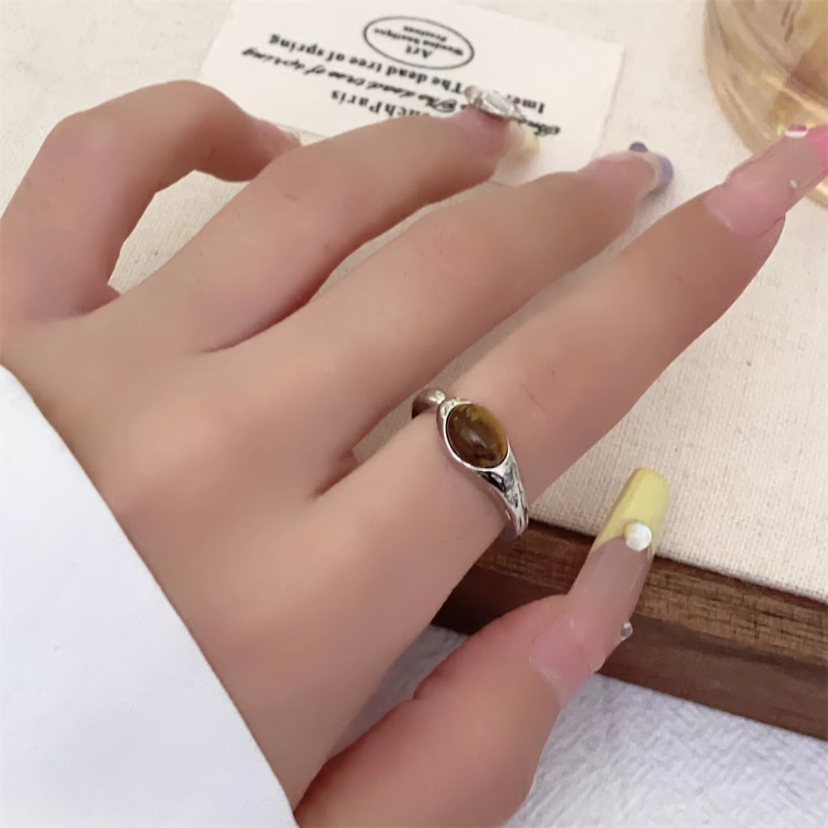 Serpent Eye Open Ring