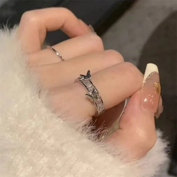 Lucky Butterfly Ring