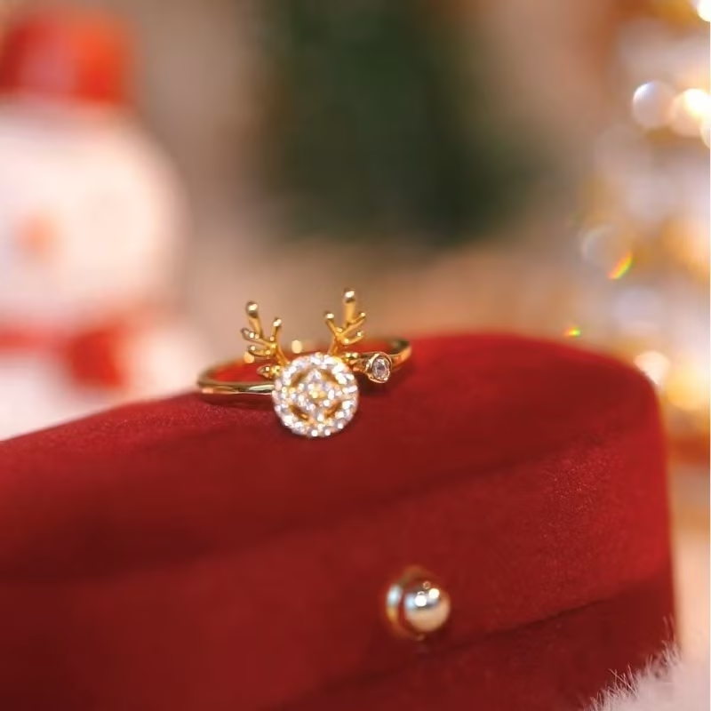 Bague Rotative Antler de Renne