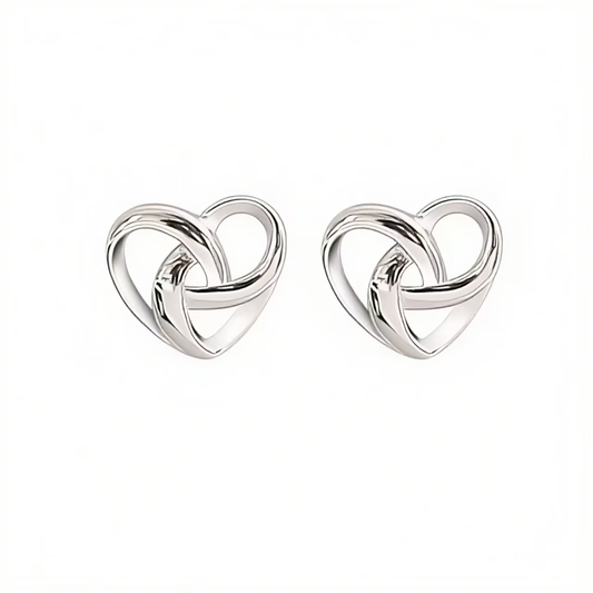 Dulces pendientes con forma de corazón