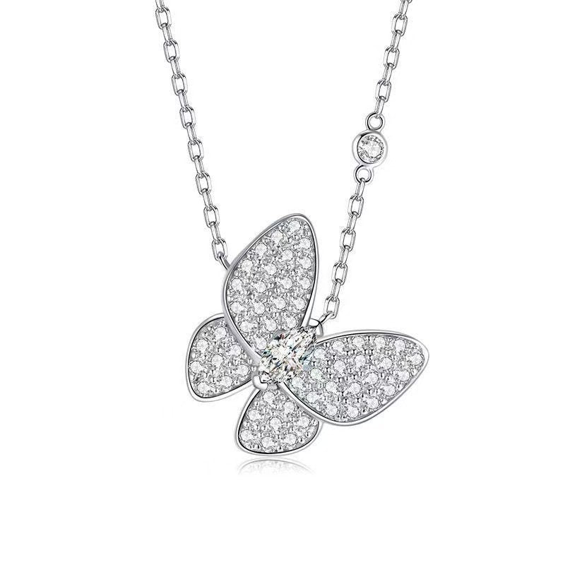 Diamond Wings Necklace