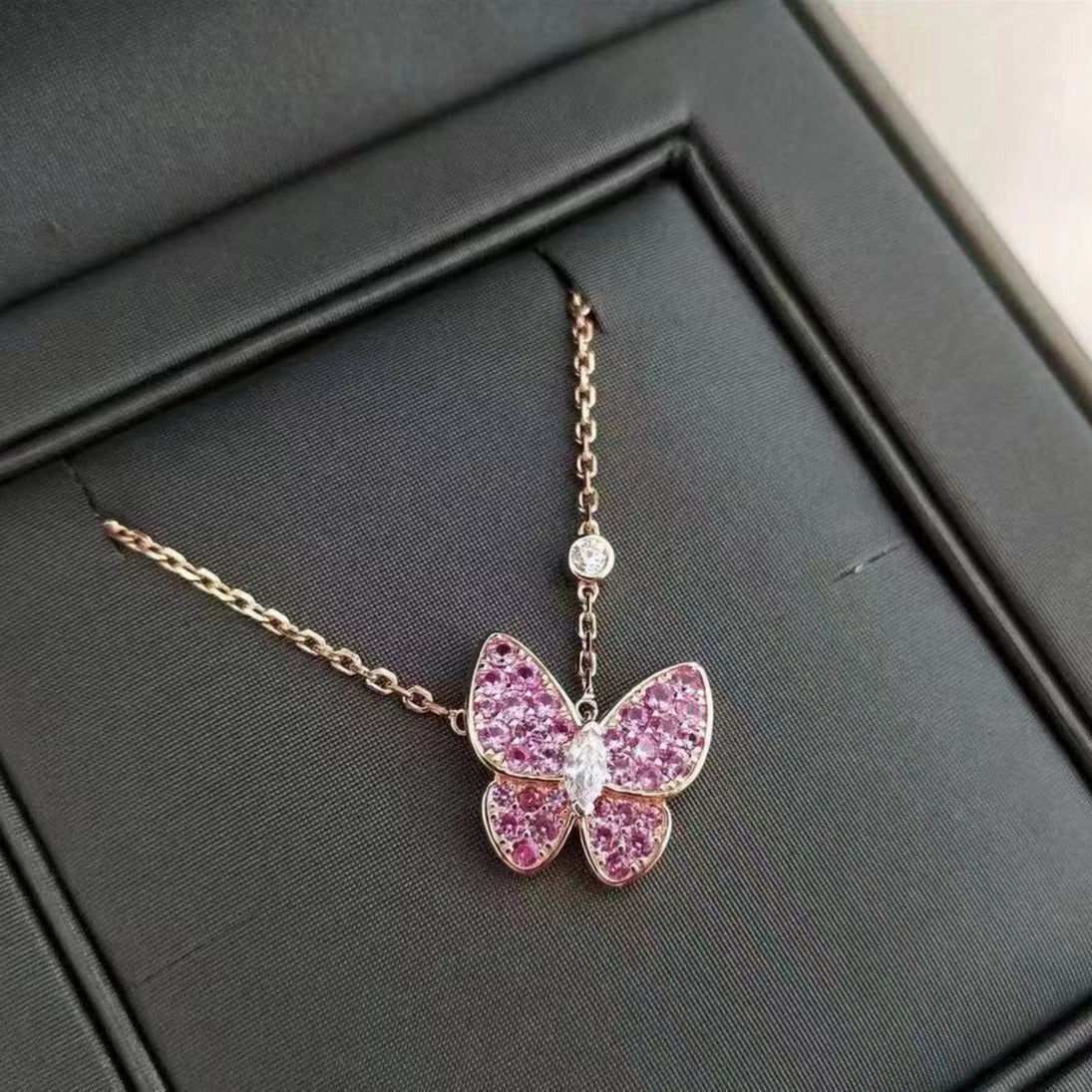 Diamond Wings Necklace