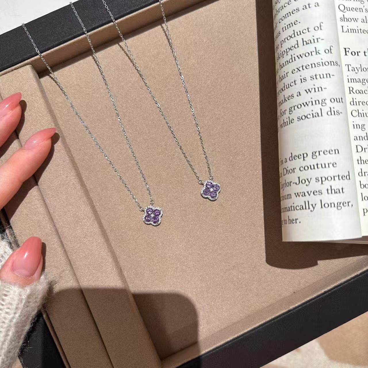 Lavender Bloom Necklace