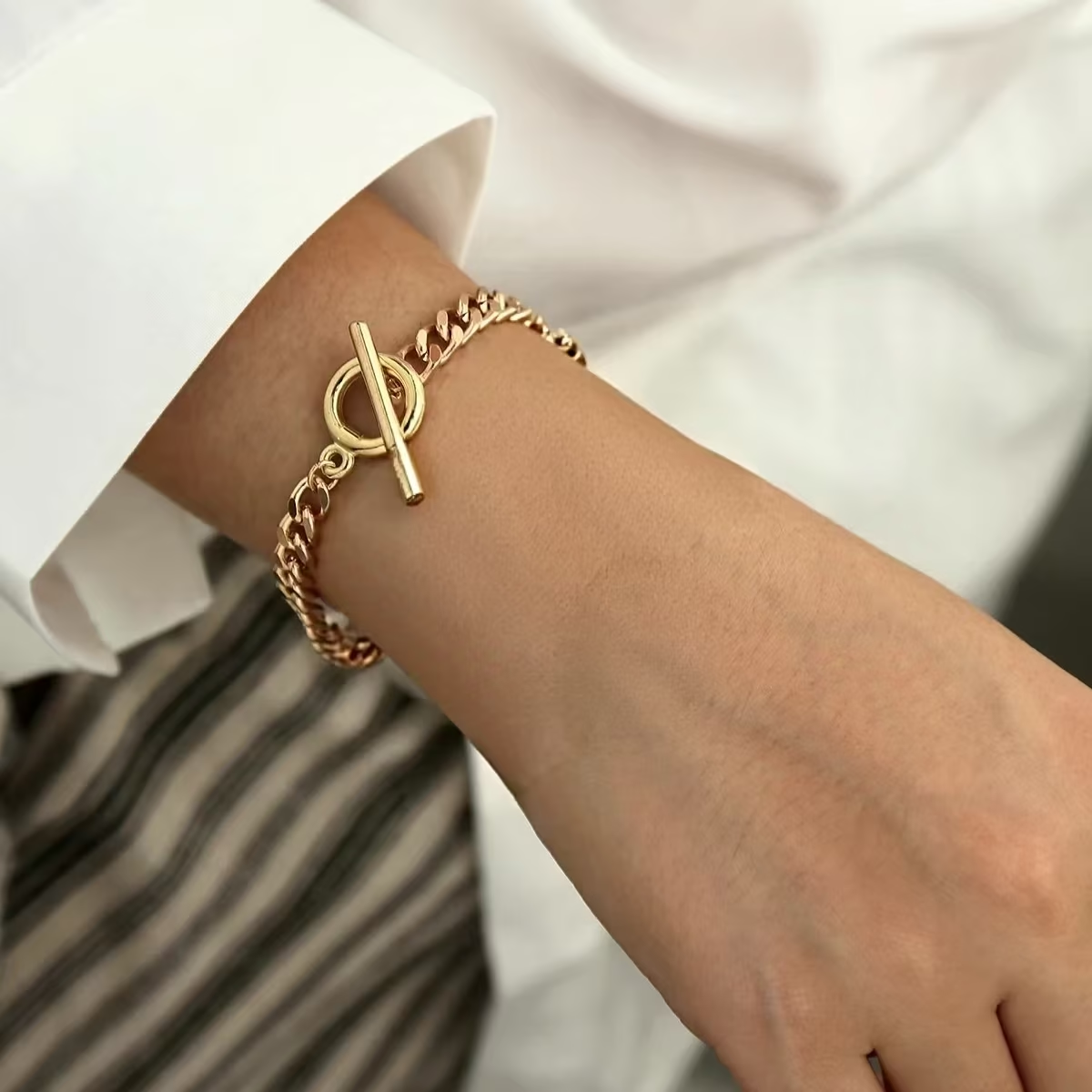 Bracelet à fermoir lien