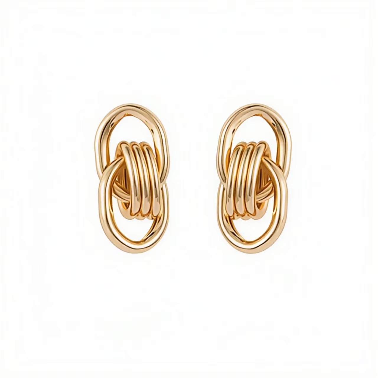 Interlocking Loop Earrings
