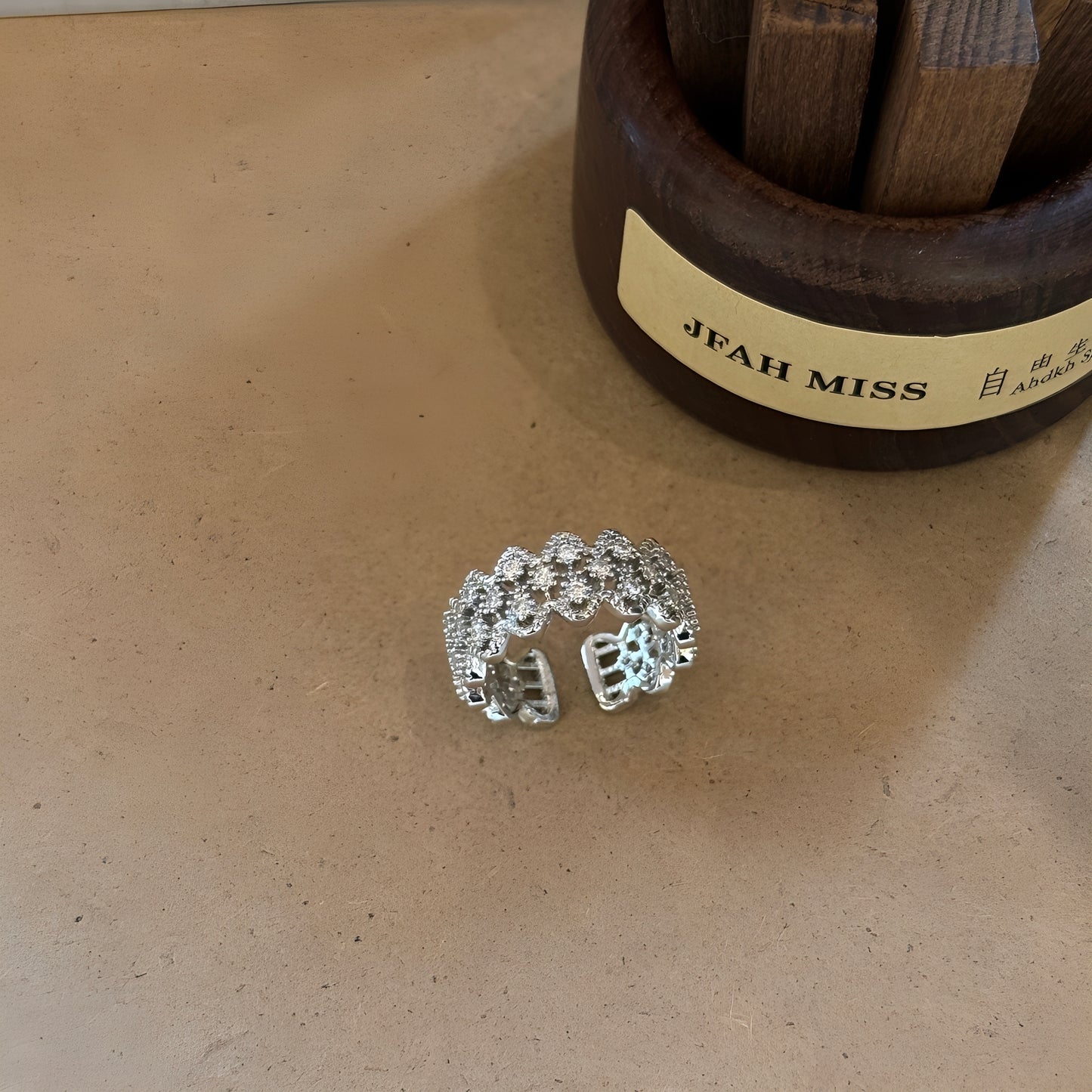Frost Radiance Ring