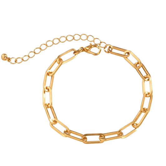 Pulsera de eslabones ovalados