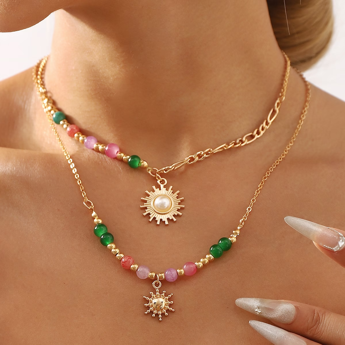 Sunbeam Charm Necklace