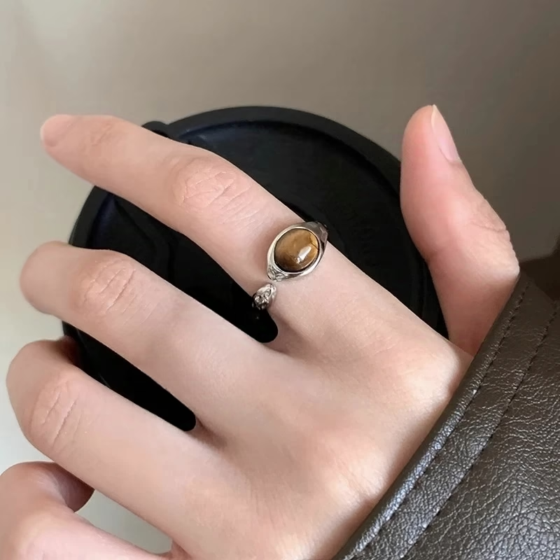 Serpent Eye Open Ring