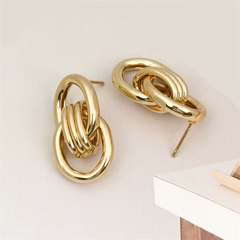 Interlocking Loop Earrings