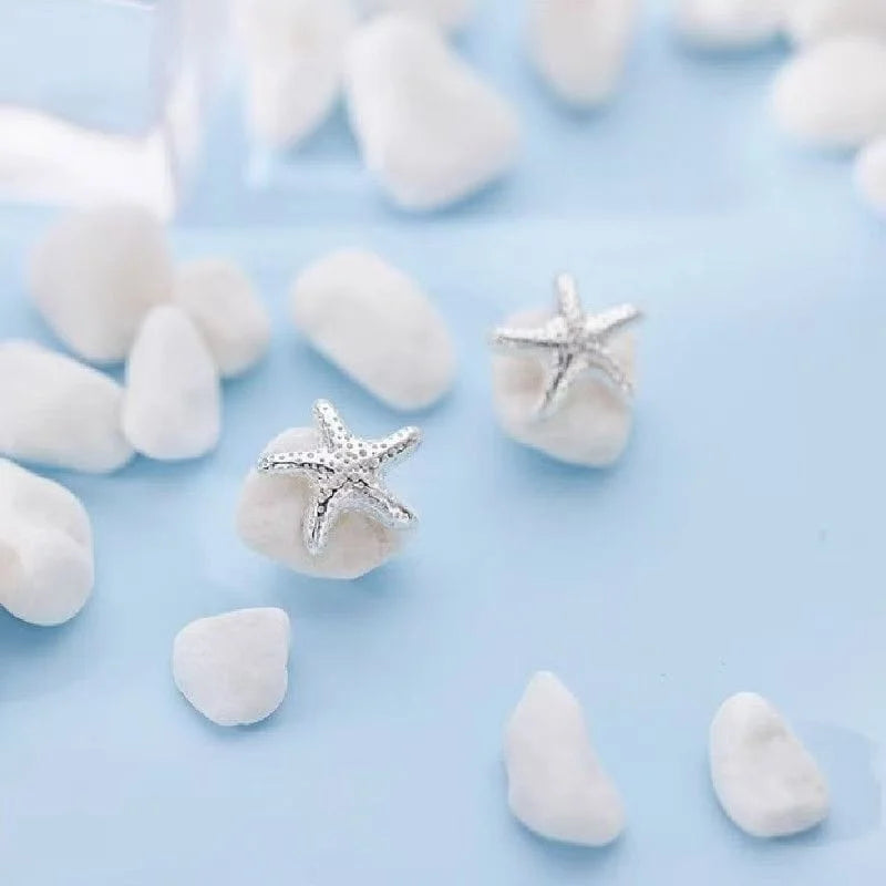 Minimalist Starfish Earrings