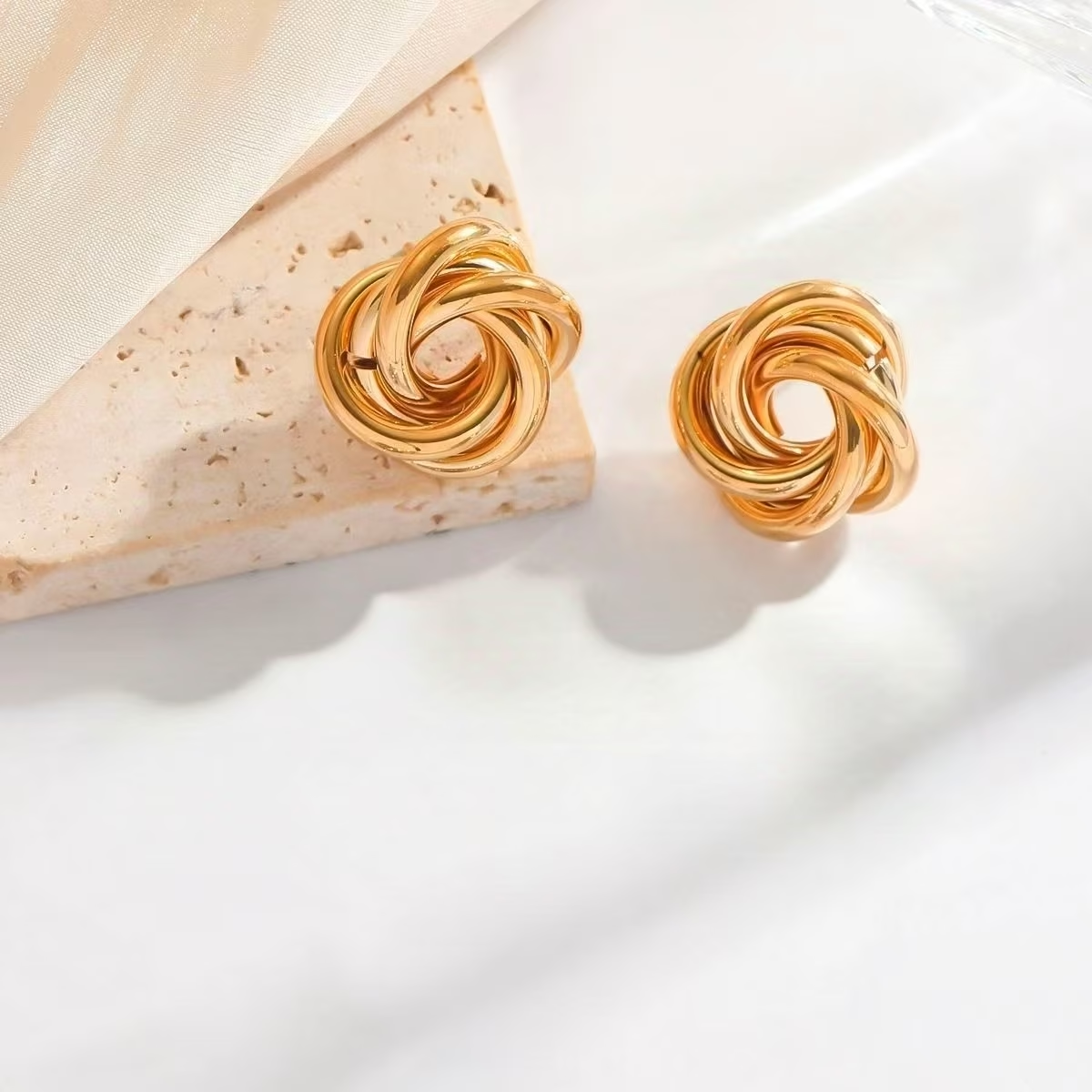 Knot Stud Earrings