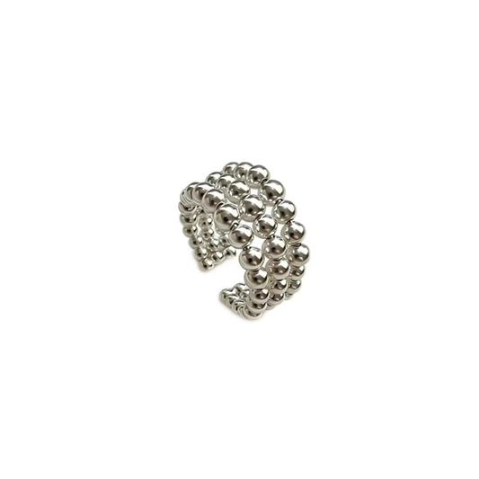 Anillo geométrico de cuentas magnéticas