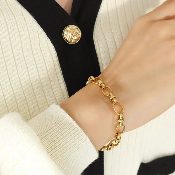 Cold Wind Thick Chain Bracelet