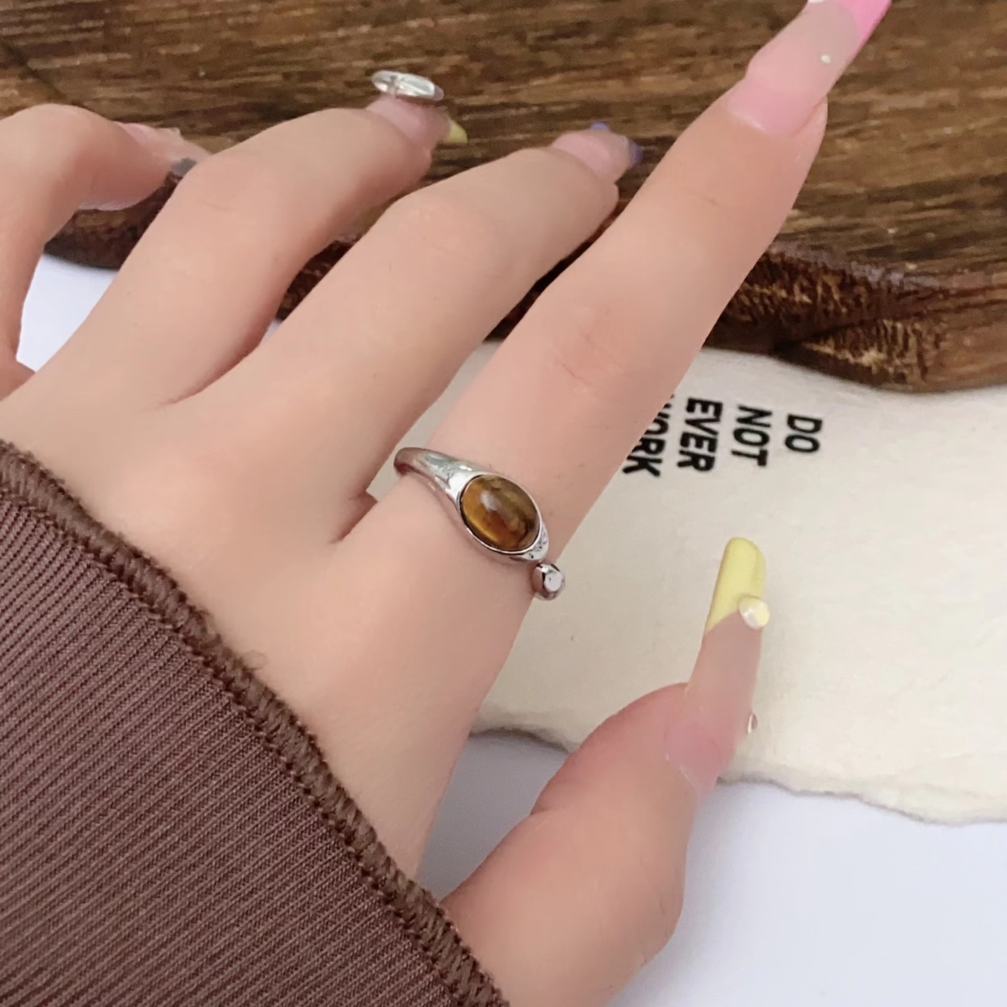Serpent Eye Open Ring