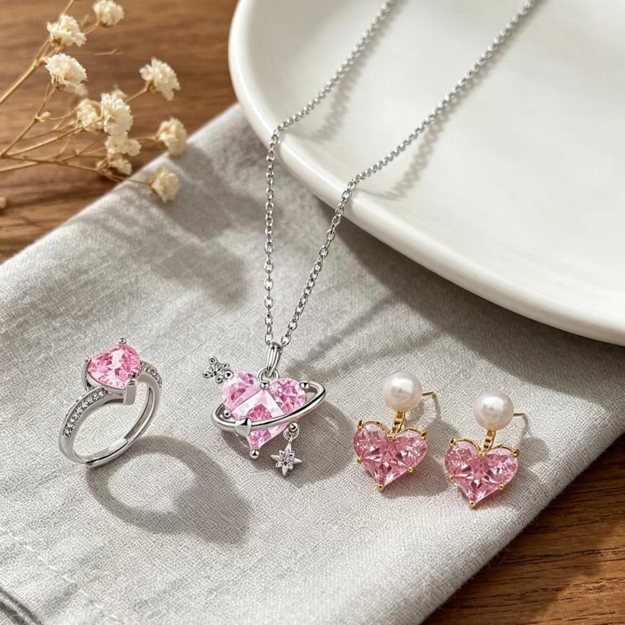 Pink Heartshine Set