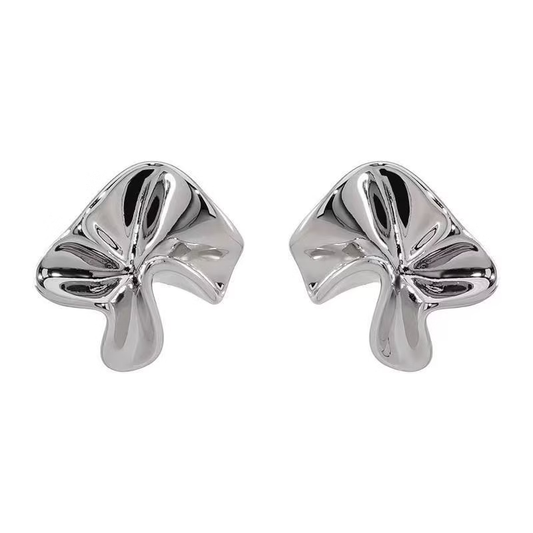 Pendientes de botón Bloom