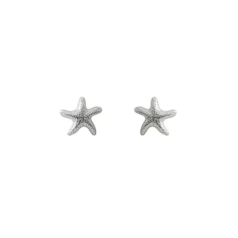 Minimalist Starfish Earrings