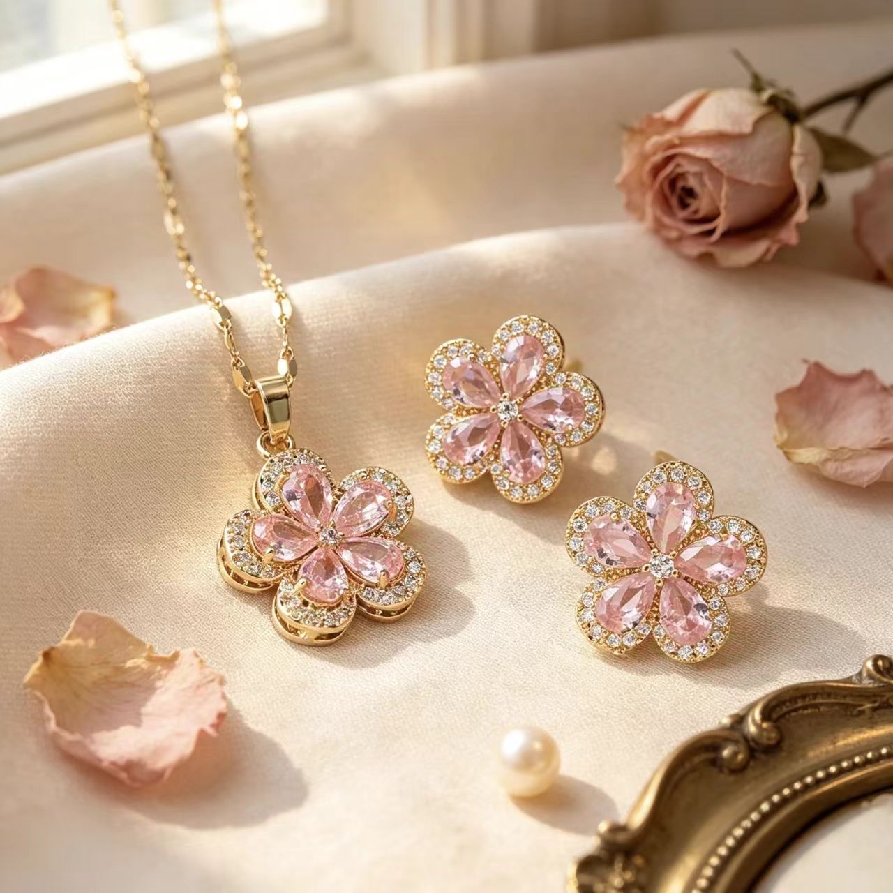 Rosy Petal Set