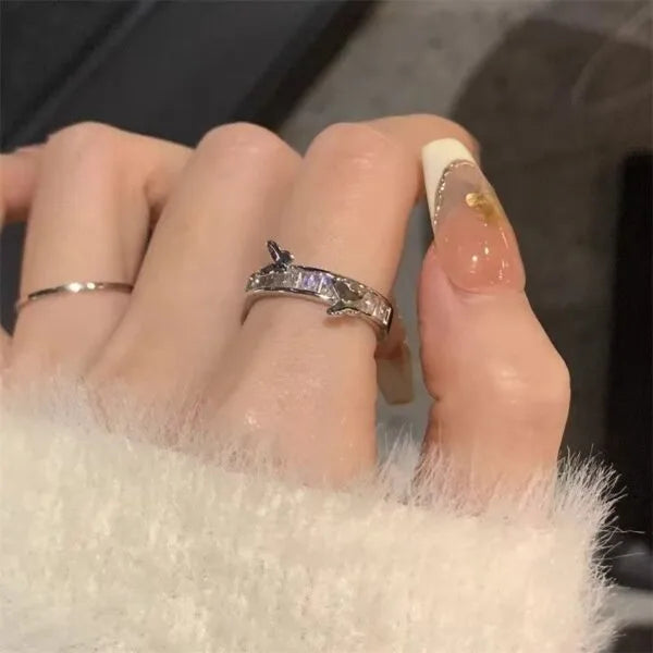 Lucky Butterfly Ring