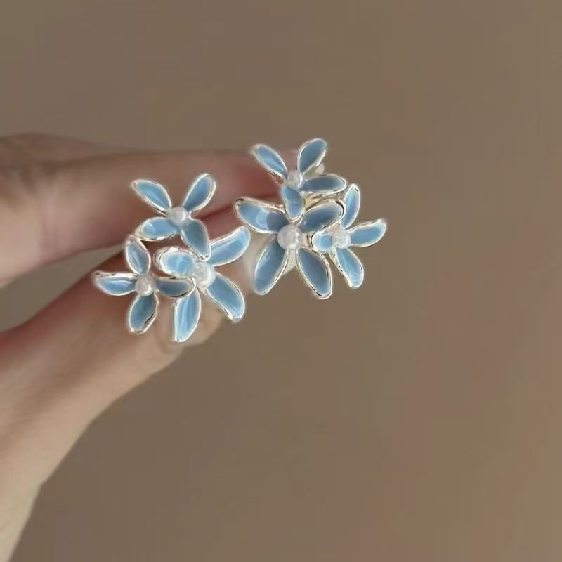 Azure Bloom Earrings