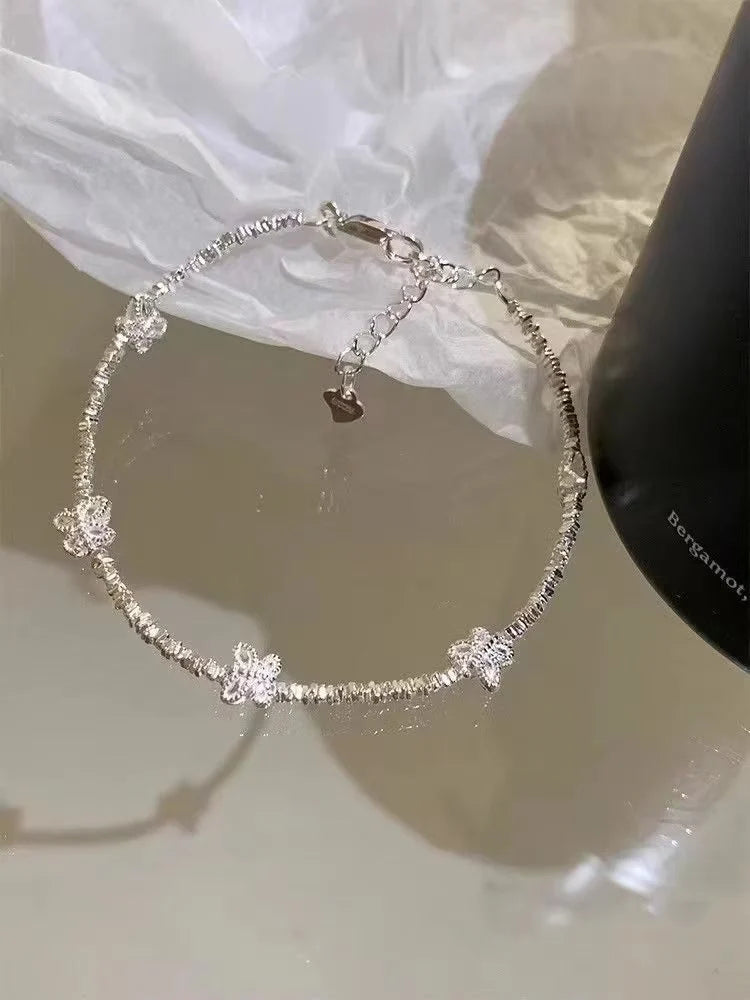 925 Sterling Silver Butterfly Whisper Set